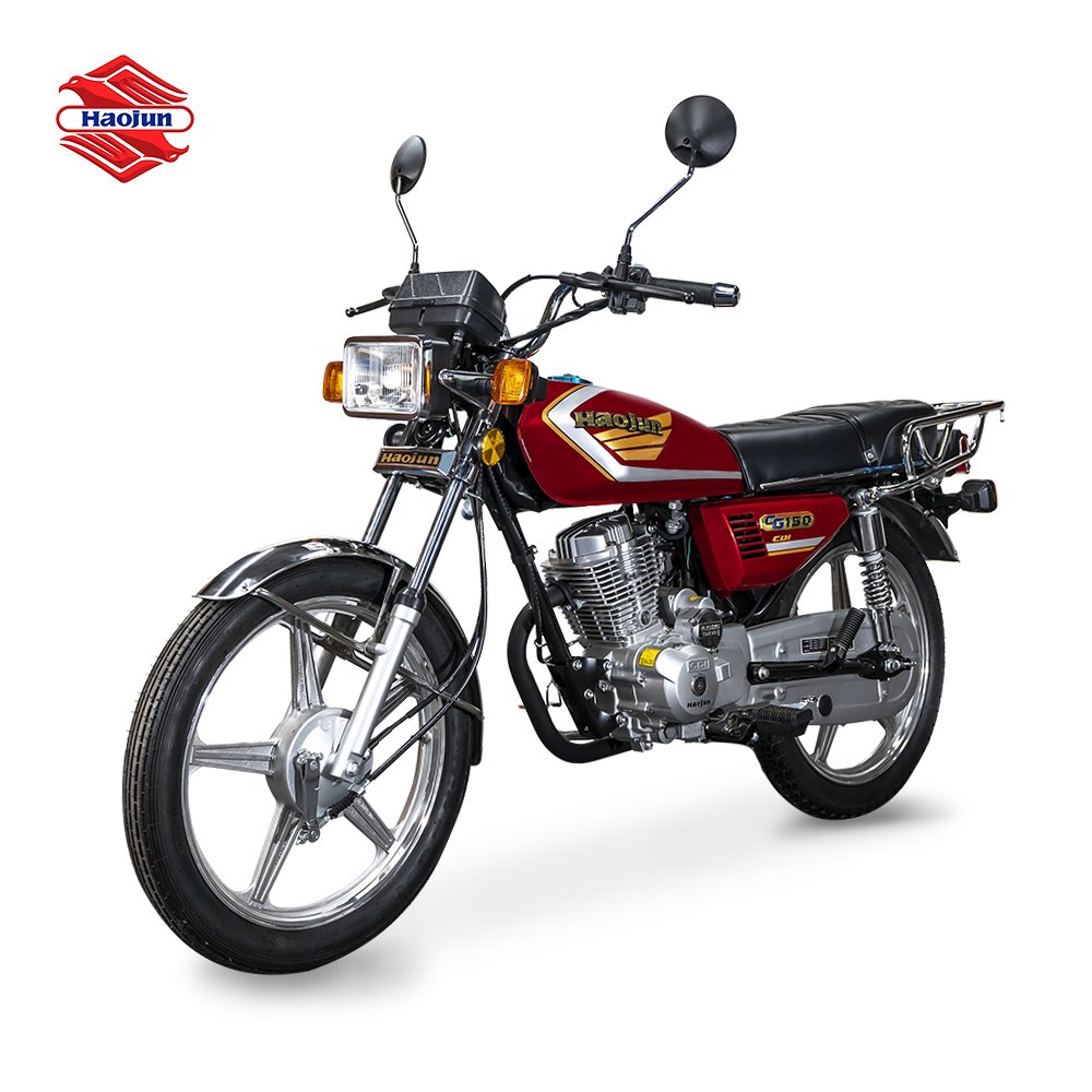 Haojun motos cg 125cc 150cc Popular Two Wheel Custom Gas Fuel Motorbike Adult Used Motorcycle