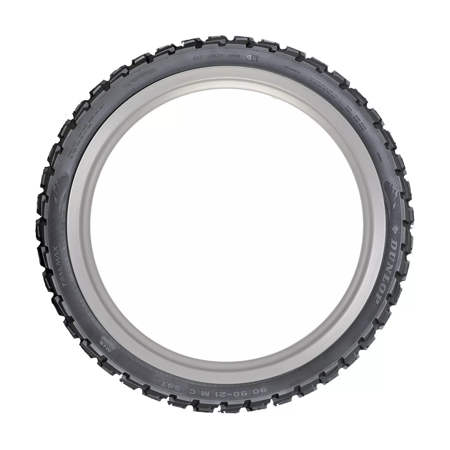 BRAND NEW Dunlop Trailmax Raid 120 70 19 Motorcycle Tire Front Dual Sport High Quality Off-Road 120/70R19 Natural Rubber