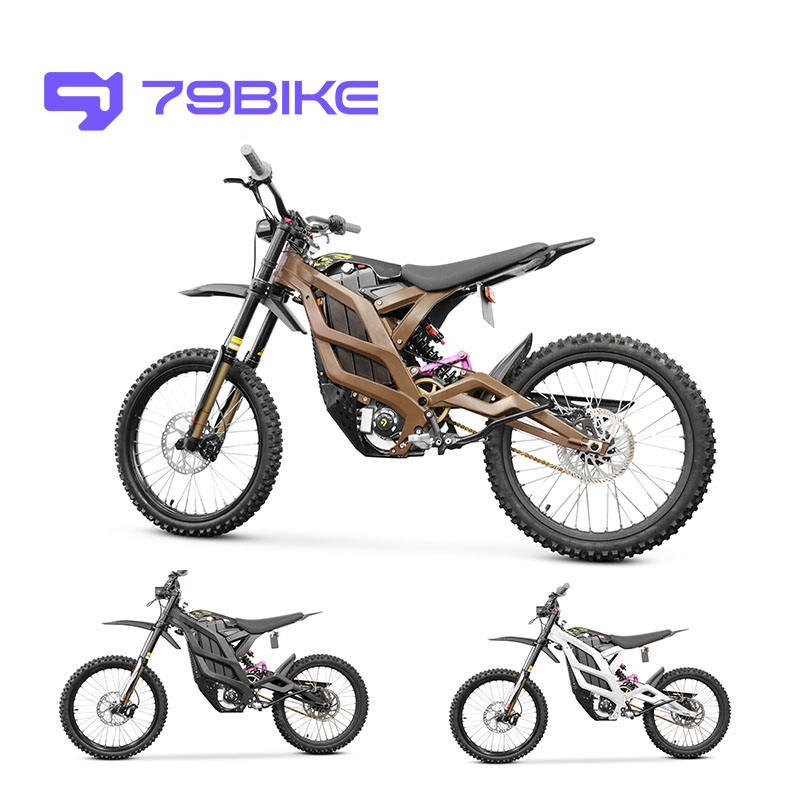 79 Bike 72V 35Ah Electric Motorcycle 5Kw 10KW 12000W Ebike 410N.M 85Km/H App Control Eco Sport Mode Electric Dirt Bike Adult