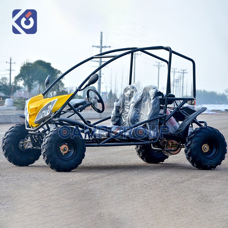 CAMP Four Wheel Full Suspension Gas Go Kart Disc Brakes 4x4 Electric Buggy Motorcycle Karting Car