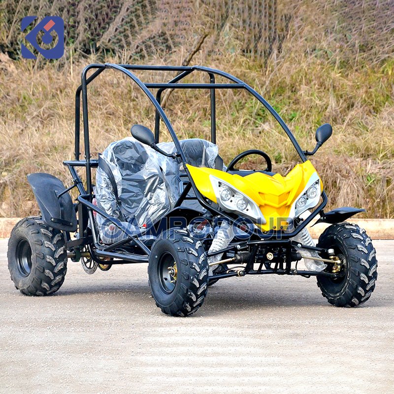 CAMP Four Wheel Full Suspension Gas Go Kart Disc Brakes 4x4 Electric Buggy Motorcycle Karting Car