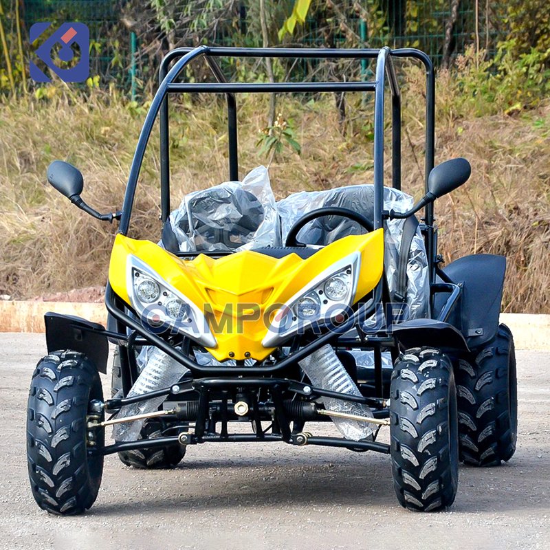CAMP Four Wheel Full Suspension Gas Go Kart Disc Brakes 4x4 Electric Buggy Motorcycle Karting Car