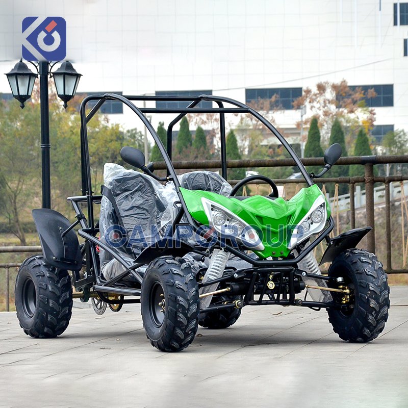 CAMP Four Wheel Full Suspension Gas Go Kart Disc Brakes 4x4 Electric Buggy Motorcycle Karting Car