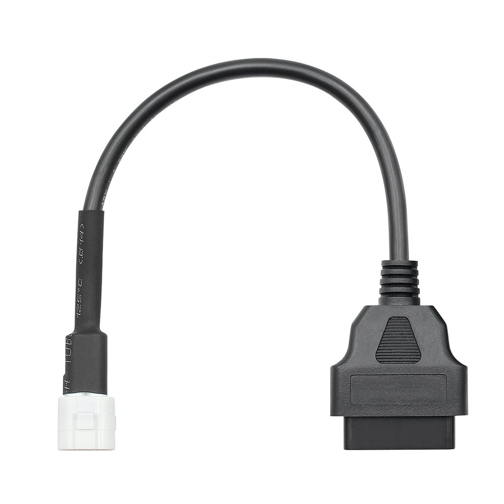 OBD1 to OBD2 cable 3pin to 16pin Extension Cable for Yamaha Motorcycles Used for OBD2 Scanner