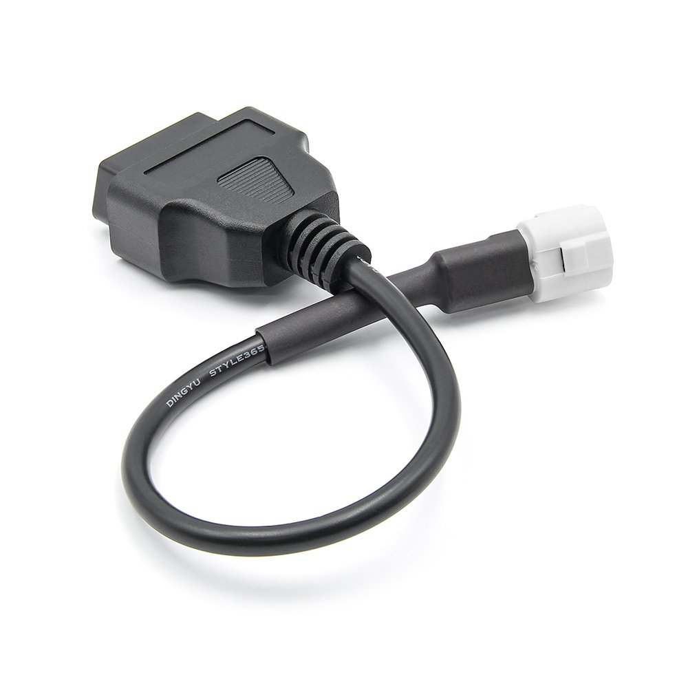 OBD1 to OBD2 cable 3pin to 16pin Extension Cable for Yamaha Motorcycles Used for OBD2 Scanner