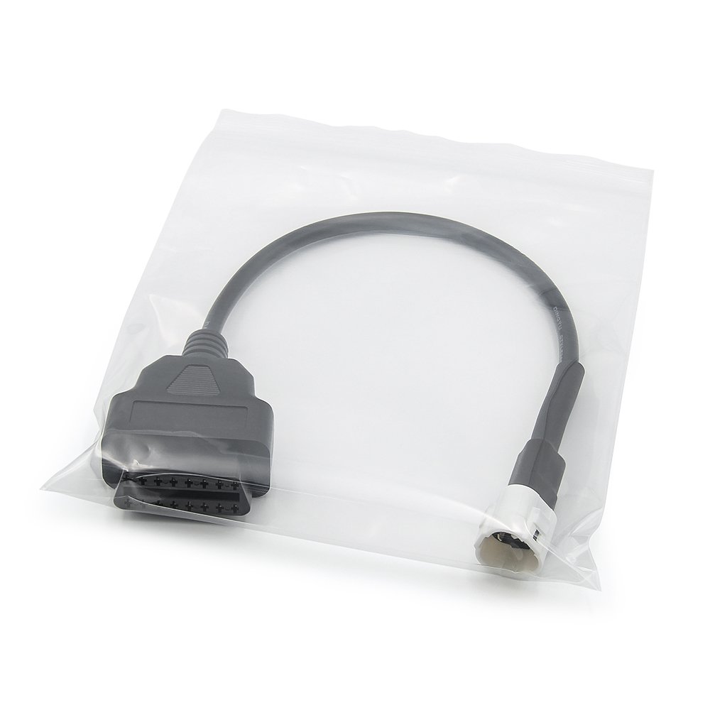 OBD1 to OBD2 cable 3pin to 16pin Extension Cable for Yamaha Motorcycles Used for OBD2 Scanner