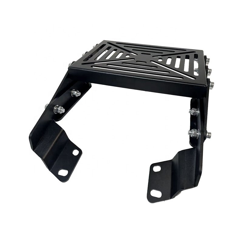 Motorcycle Top Box Foldable Adjustable Bracket Motorbike Trunk Sliding Mobile Luggage Rack For Y15