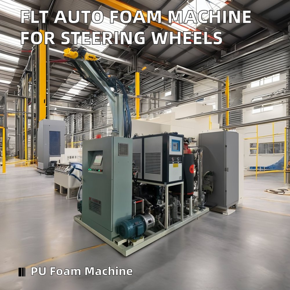 Russian FLT Soft Foam Automatic High Pressure Polyurethane Foaming Equipment Car Steering Wheels Used Machines Pump