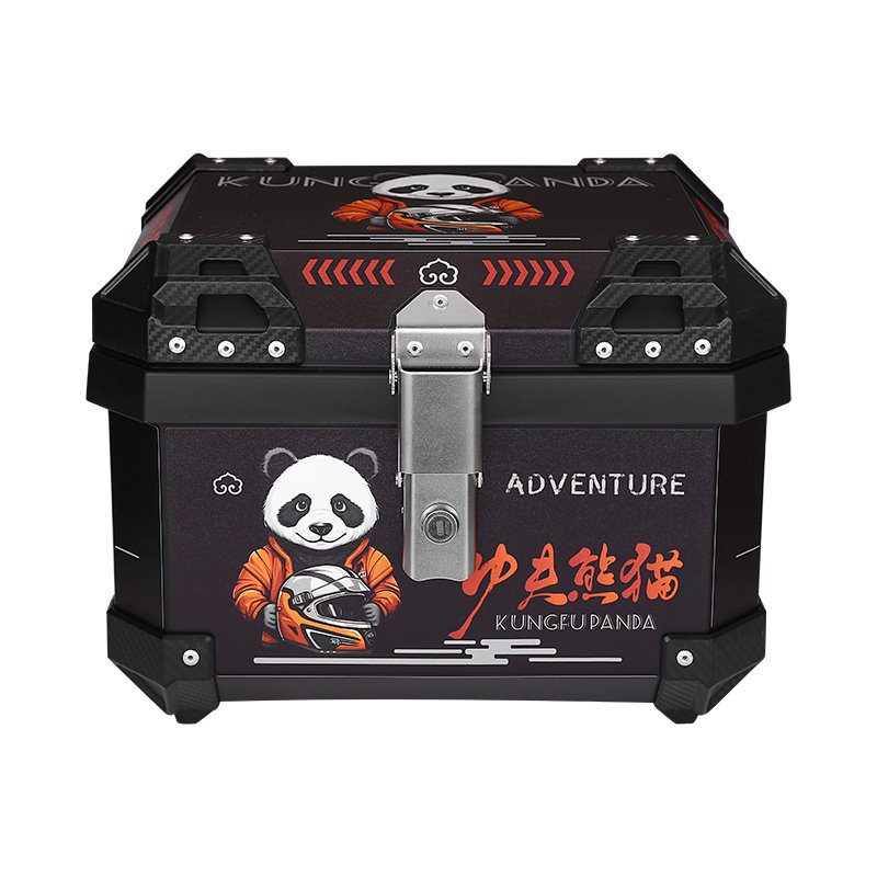Custom 70L Moto Carry Toolbox Trunk Top Case Backrest Tail Box Backrest Other Motorcycle Parts Accessories
