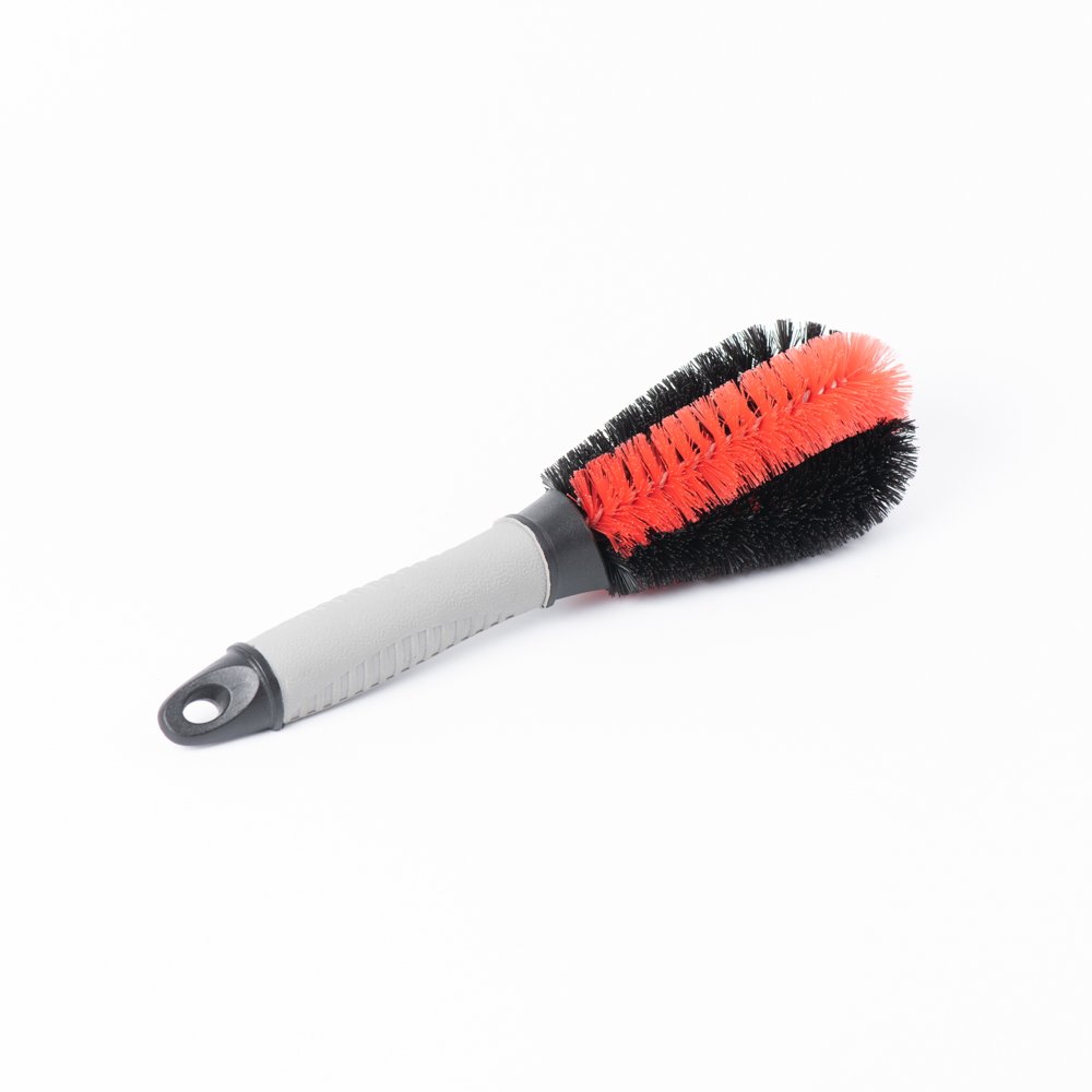 JYM-0132 Car PP Long Handle Wheel Cleaning Brush Used for Car Wheel Rim Gap Brushing