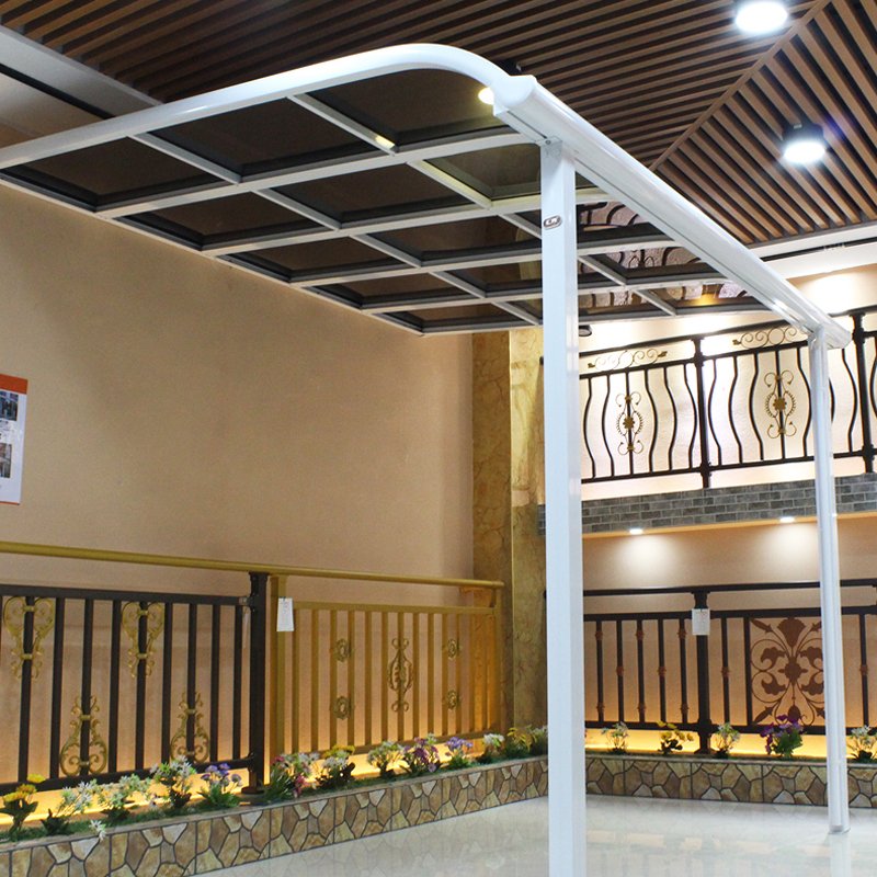 Outdoor sunshade aluminium luxury garden shade awnings canopy for sale