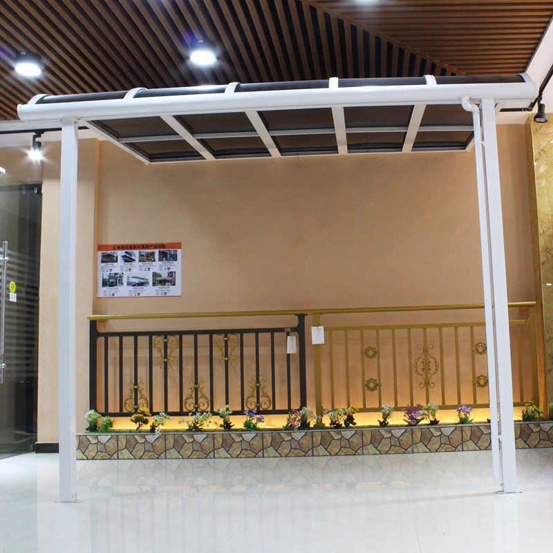 Outdoor sunshade aluminium luxury garden shade awnings canopy for sale