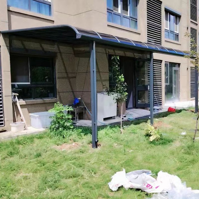 Outdoor sunshade aluminium luxury garden shade awnings canopy for sale