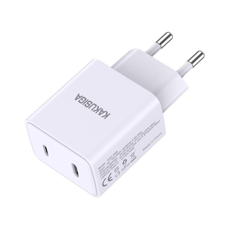 KAKUSIGA KSC-928 PD20W Common used fast charging sockets sockets cell phone wall phone charger wall chargers