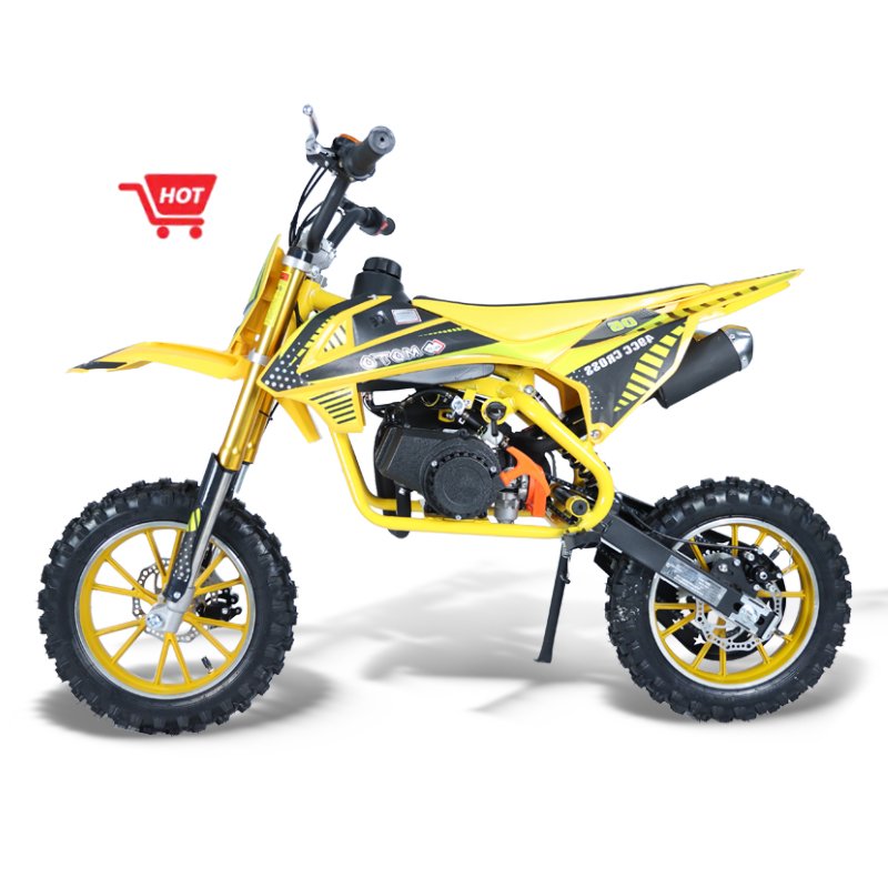 2024 New Design High Quality trail bikes 49cc 2 Stroke Mini Dirt Bike Motorcycle For Kids For Sale Cheap