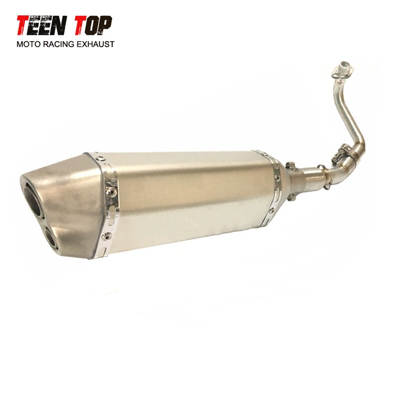 Teen Top Used for retrofitting the exhaust system of Primavera 4t Sprint 4t motorcycles with stainless steel exhaust silencers