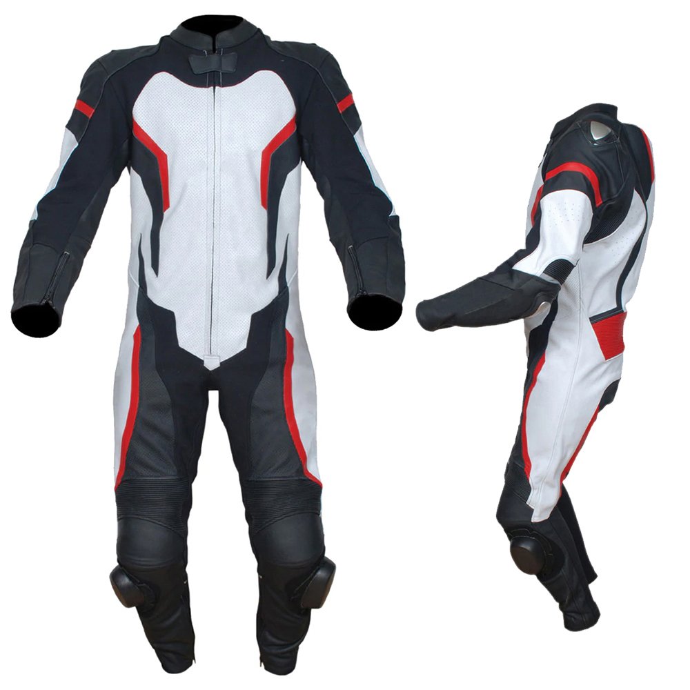 Wholesale Men Motorbike Suits Best Selling Customized Logo Motorbike Suits Print Men Leather Fabric Motorbike Suits