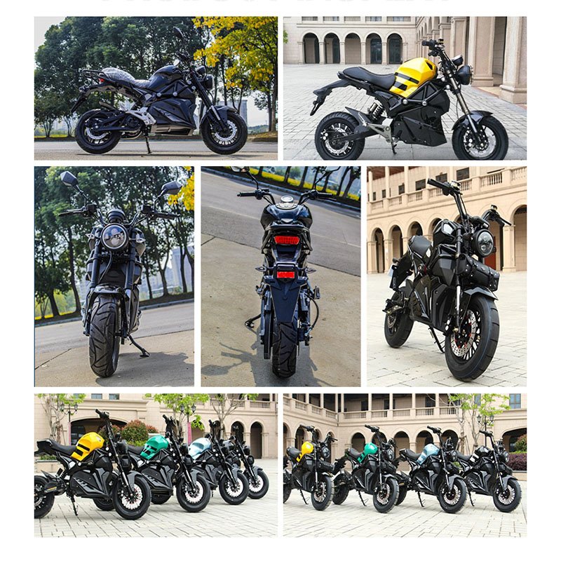 High Power Brushless Electric New Scooter Little Monster 2000w 3000w Electric Motorcycle
