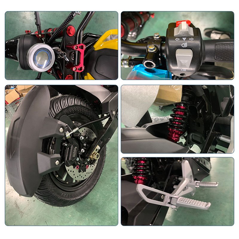 High Power Brushless Electric New Scooter Little Monster 2000w 3000w Electric Motorcycle
