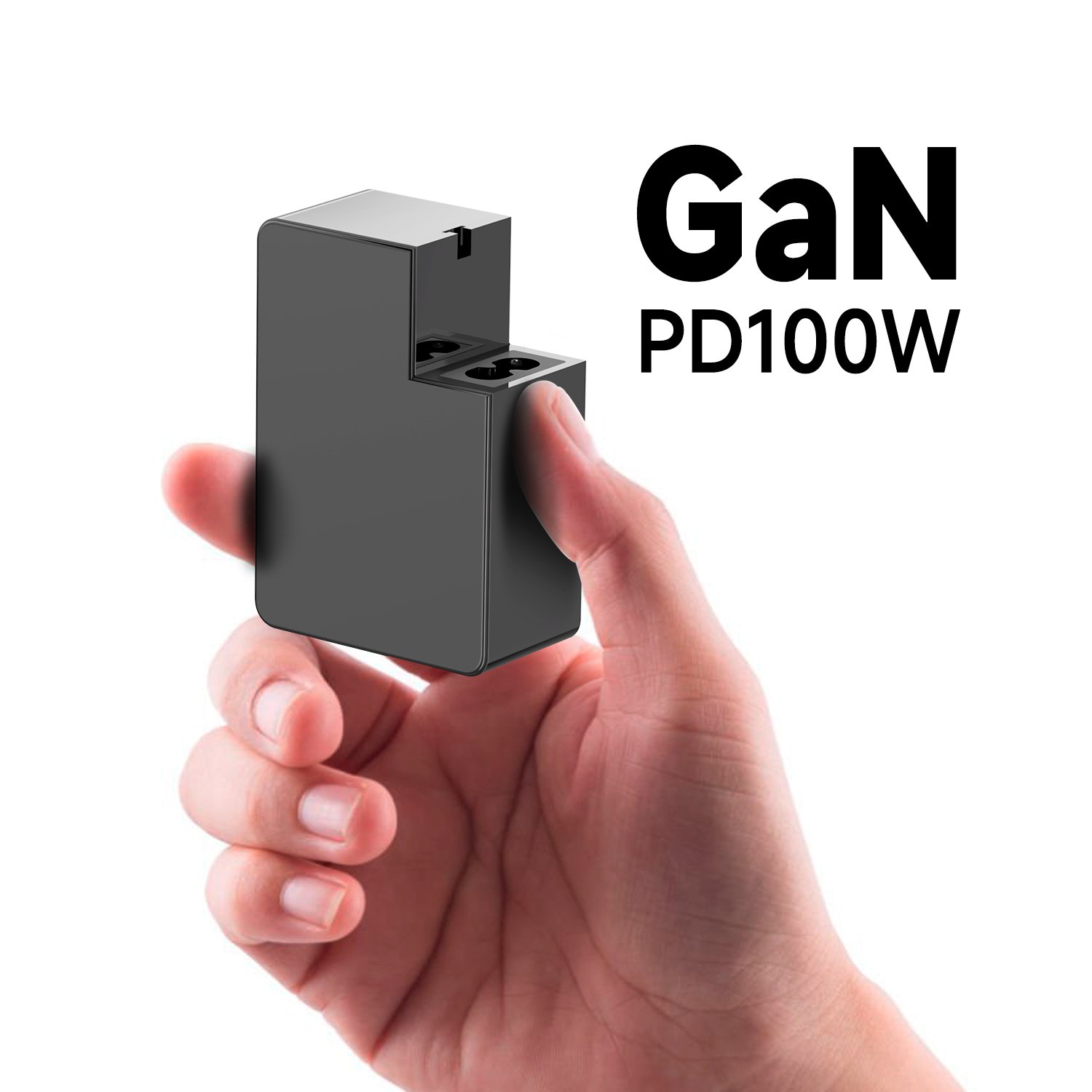 GaN3 20V5A PD100W Charger Adapter PSU is used for AI laptops, AI gaming laptops, Chromebooks, DJI drones, docking stations