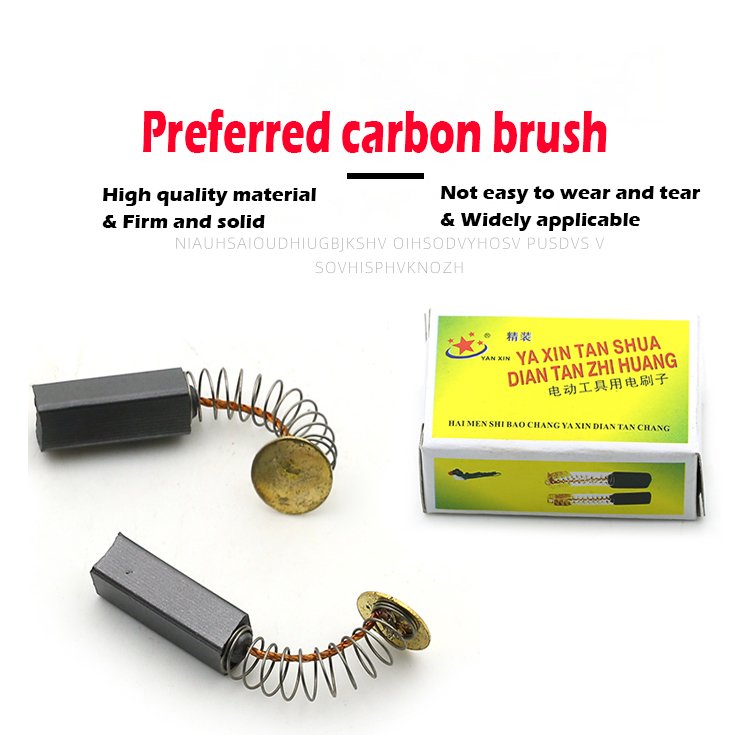 Electric Generator Parts Carbon Brush Manufacturer Carbon Brush For Washing Machine Carbon Brush For Alternator