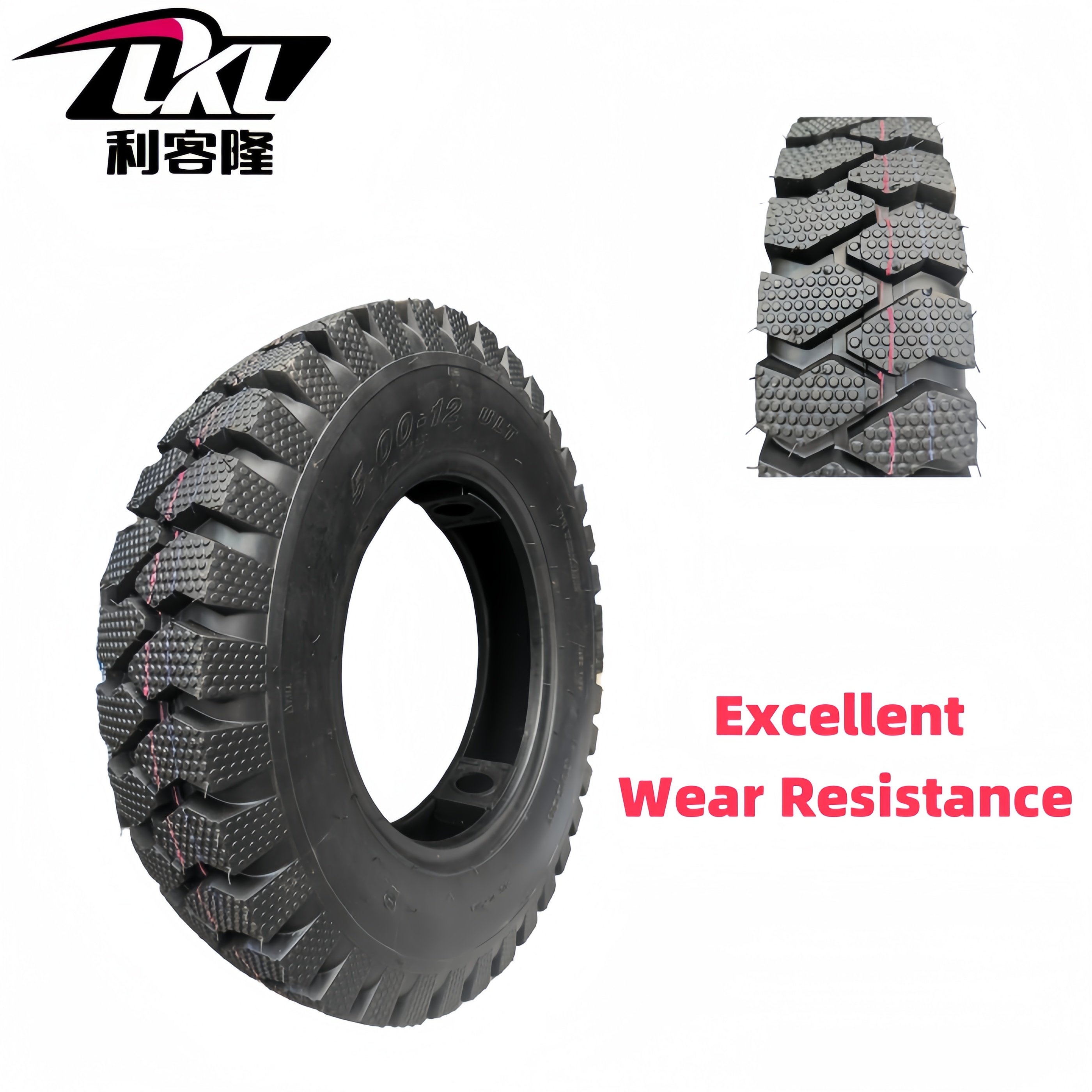 Full Sizes High Quality 5.00-12 tricycle tires electric tricycle car motorcycle three wheel