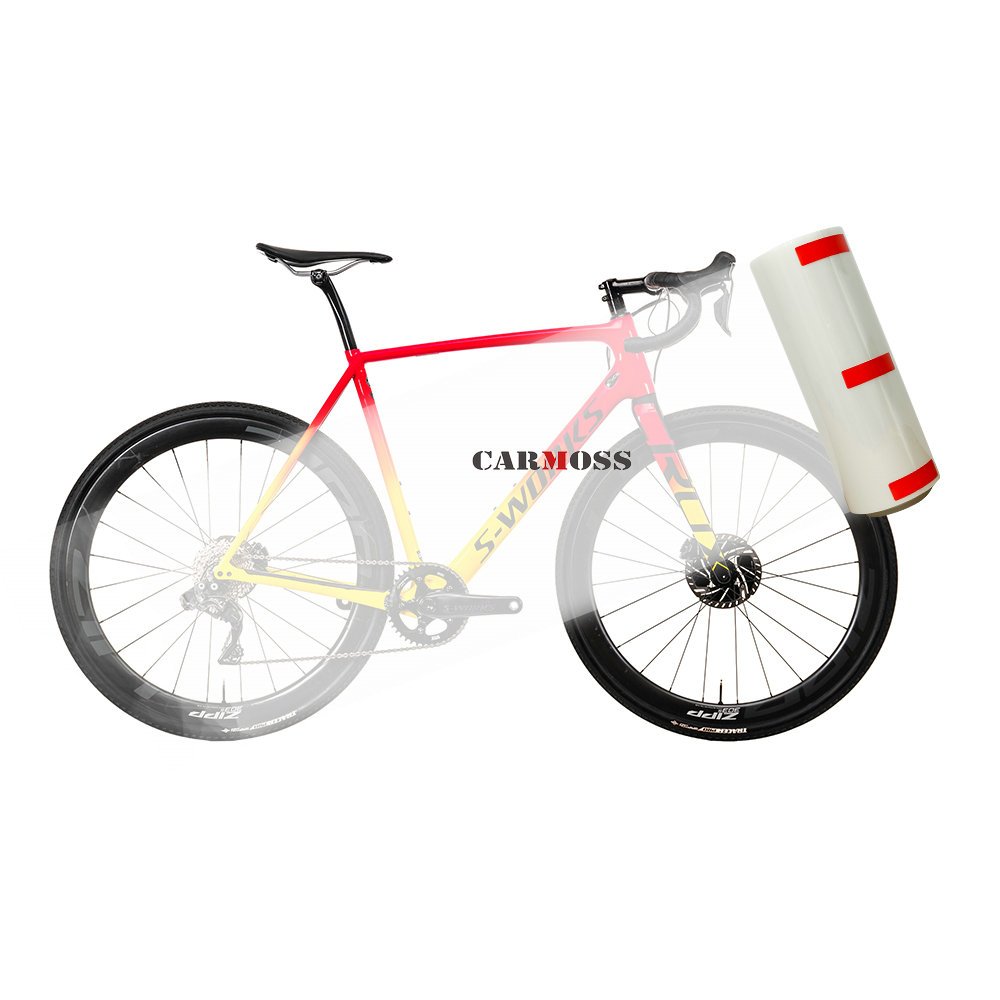 CARMOSS 7.5mil Bicycle TPU Paint Protection Film for S-Works Electric Bicycle