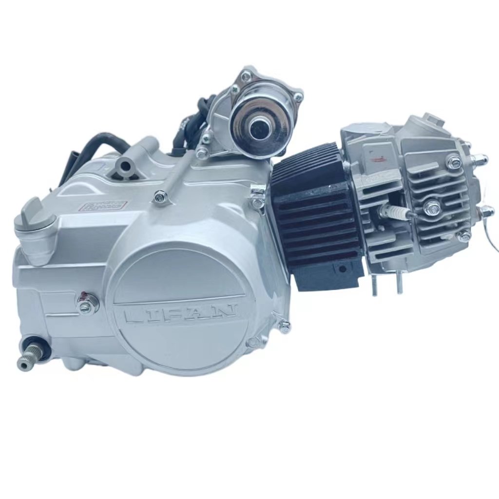 Lifan Africa Morocco Okay Thanks110cc Engine 400cc Motorcycle Engine Water-cooled Complete 4 Stroke Electric / Kick Silver White