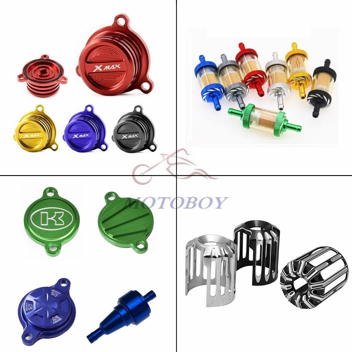 Factory Sale Various Widely Used Universal Motorcycle Modification Accessories Air Filter