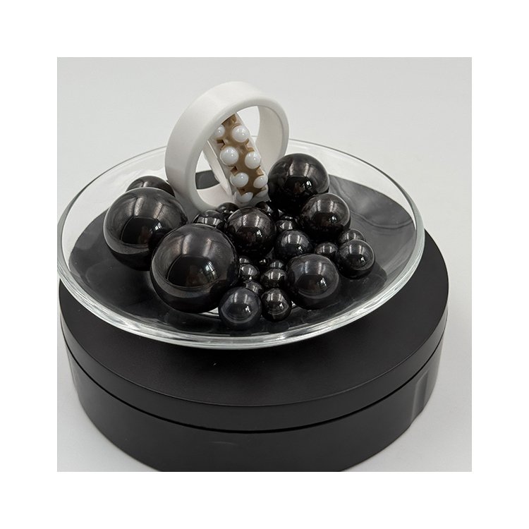 Hot black silicon nitride ceramic ball forging balls casting balls