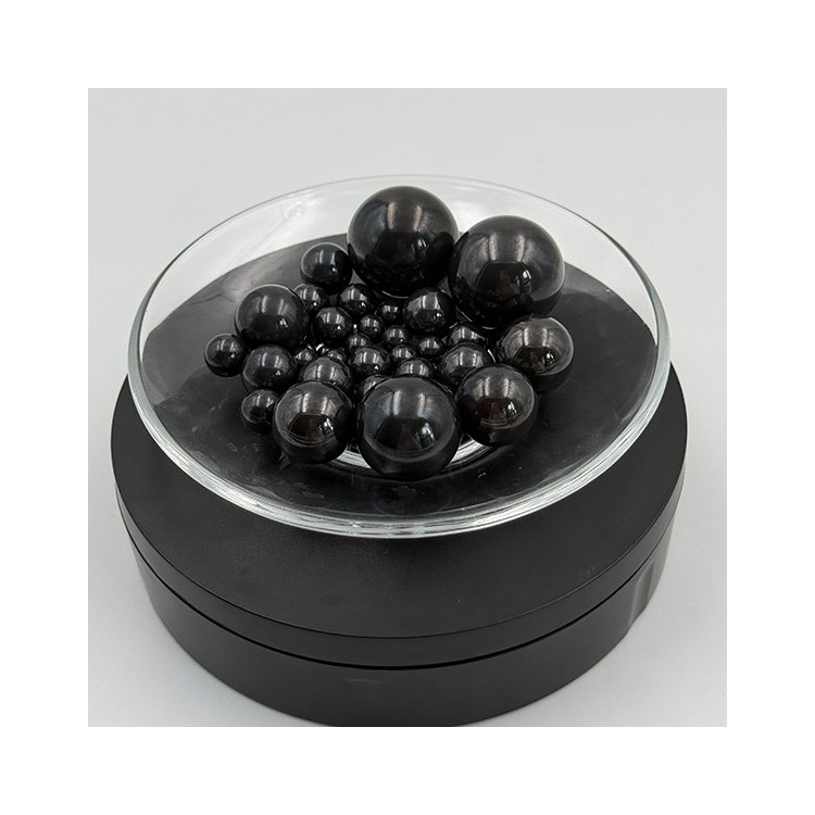 Hot black silicon nitride ceramic ball forging balls casting balls