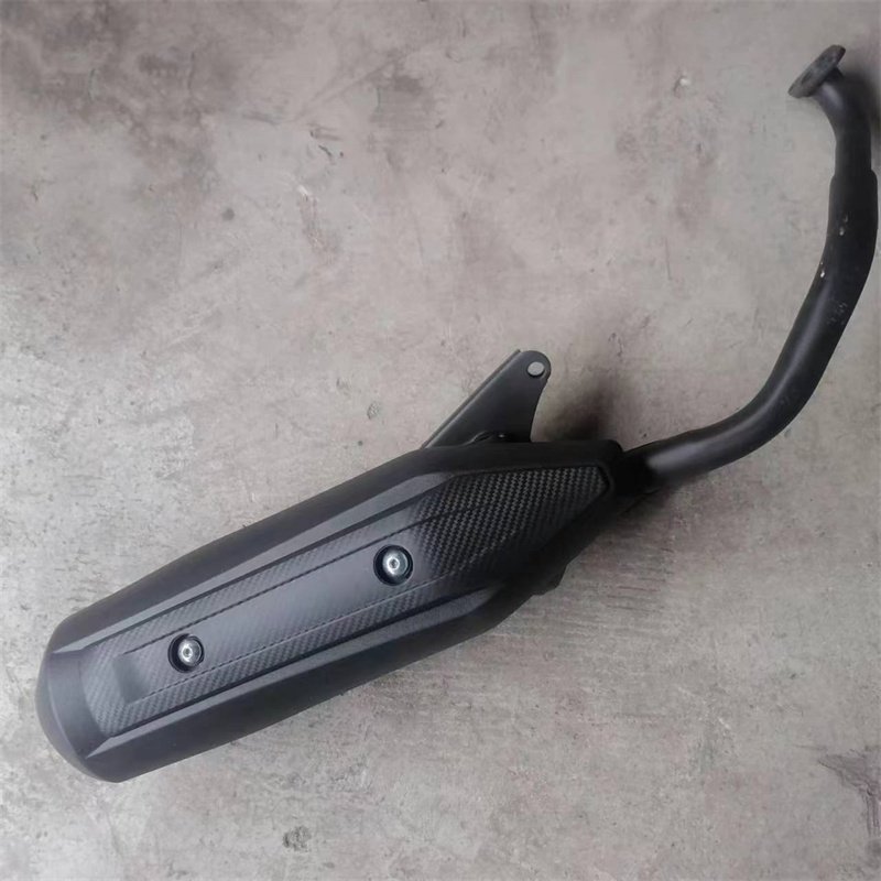 Direct Motorcycle Muffler GY6125 125CC SYM Original with Silent Rear Wheel Drum Brake Scooter Exhaust Pipe