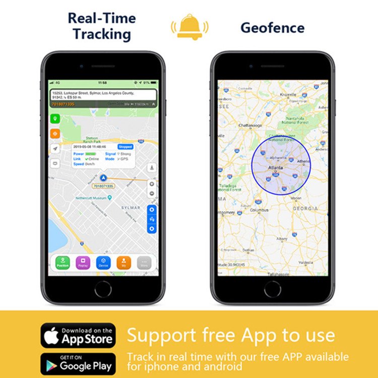 GT23 2g acc gps tracker connected to vehicle battery for Tracking Cars/Motorcycles/Bicycles/Vehicles/Bus/Taxi used marine gps
