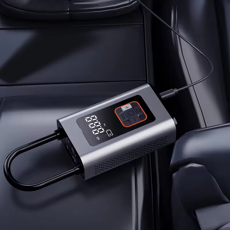 Mini Portable Electric Inflator Pump air pump big power 60W used for tyre Factory direct supply car motorcycle bicycle