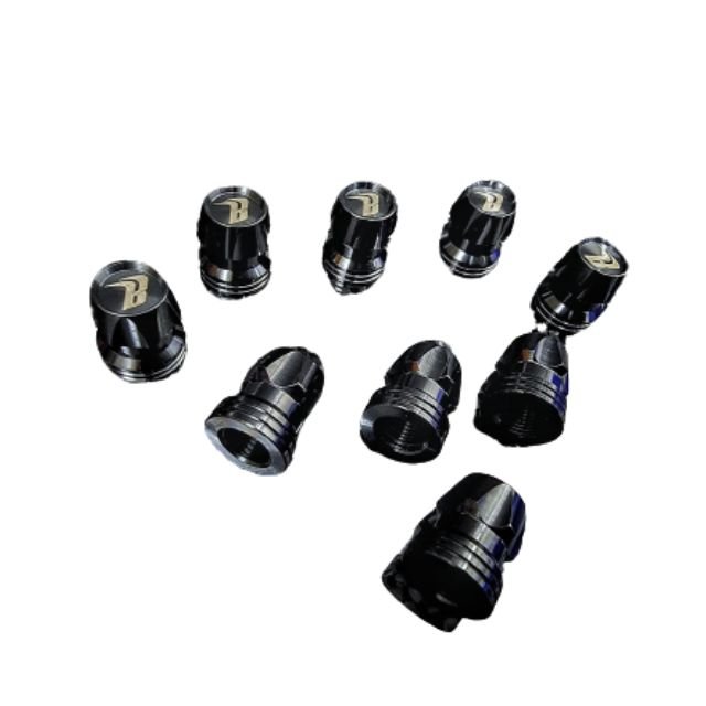 For Baphomet Universal Titanium Alloy Motorcycle Cover Air Valve Stem Caps For KAWASAKI Wheel Cap Tire Pressure Caps