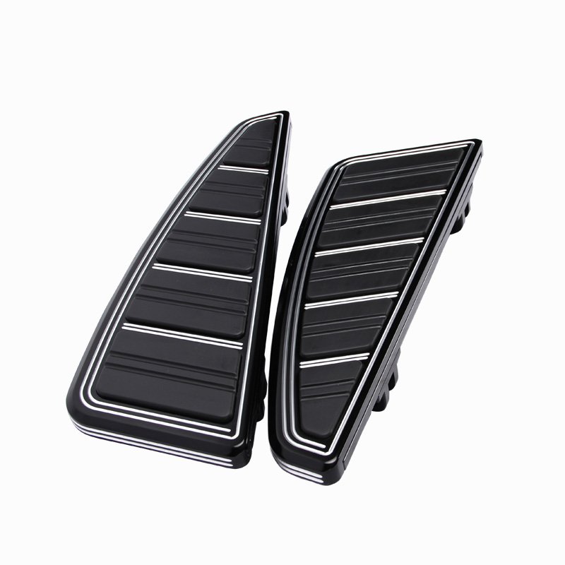 Motorcycle pedal CNC modified aluminum alloy pedal motorcycle footstool rubber pedal used for Harley accessories
