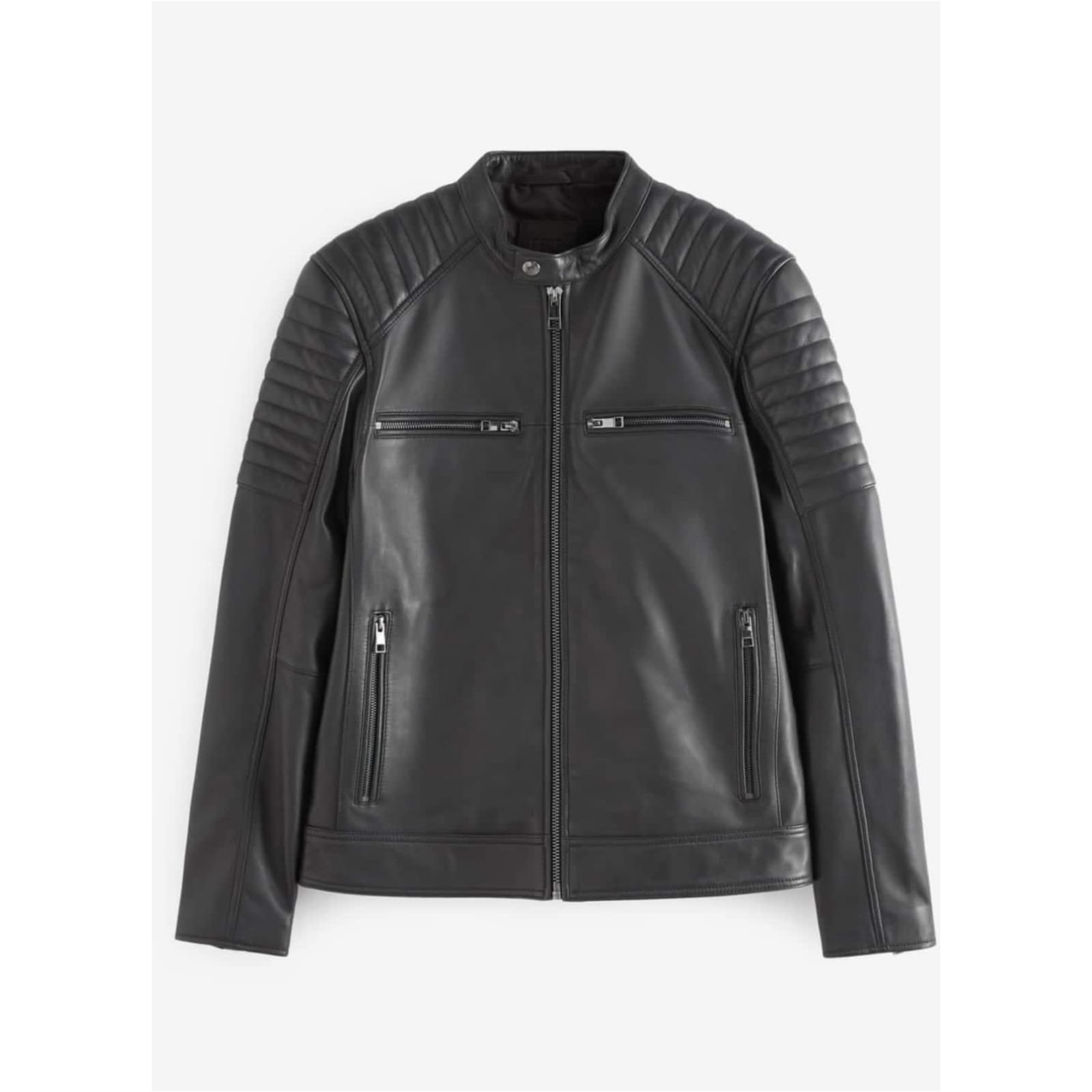 High Quality Leather Jacket OEM New Design Wholesale Trendy Arrival Fashion Custom made Leather Jacket For Men