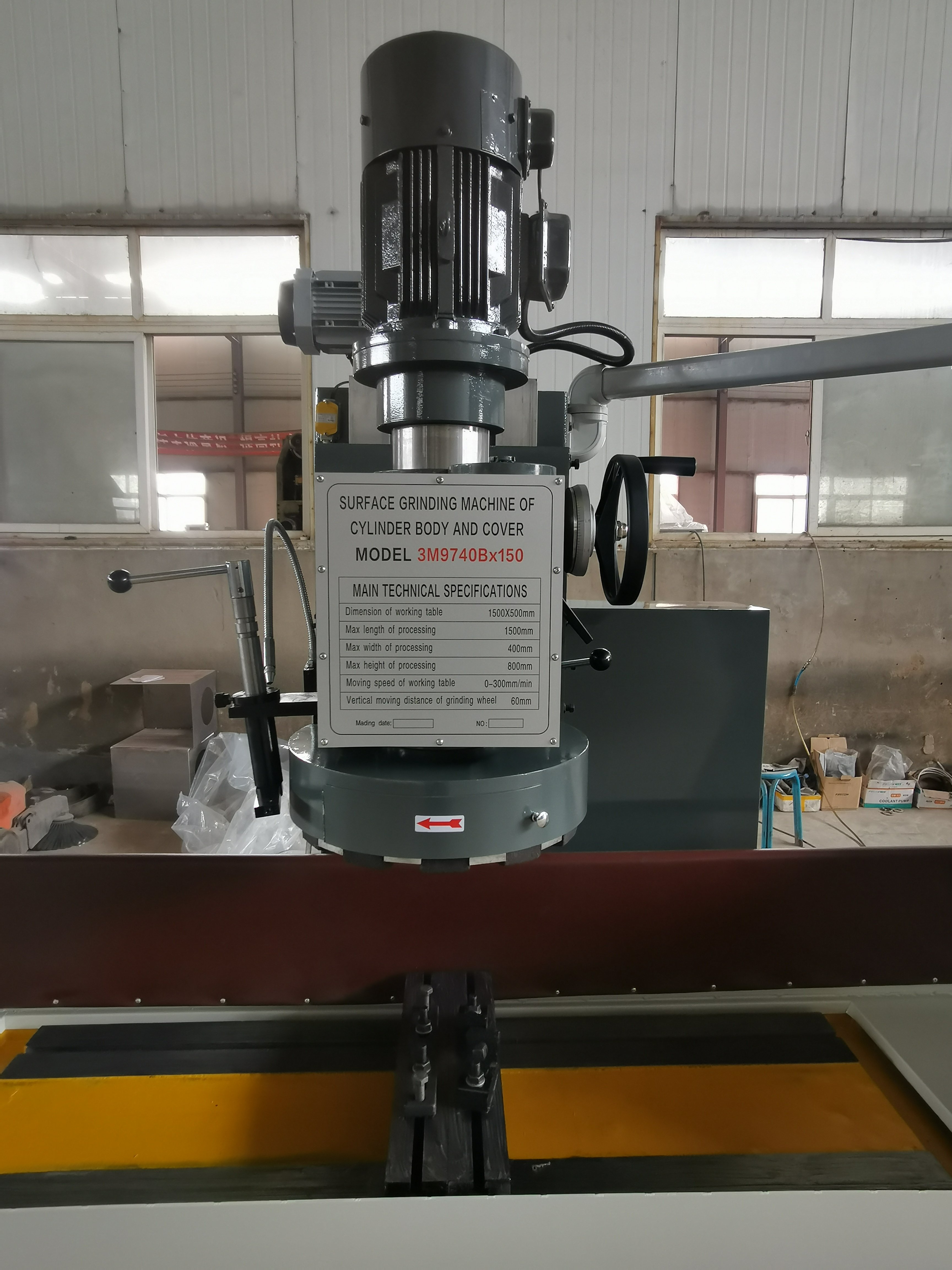 3M9740B cylinder surface grinder Cylinder Head Skimming Machine cylinder block and head surface grinding milling machine