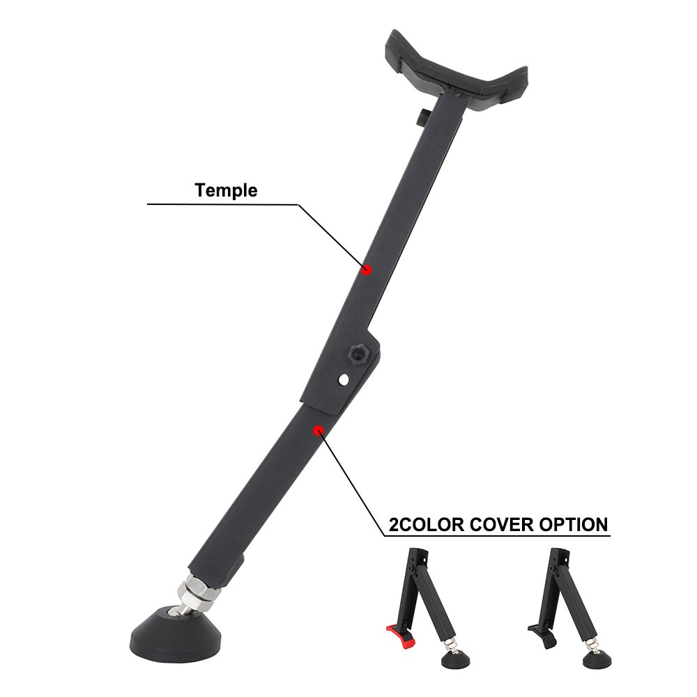 JFG Foldable Portable Motorcycle Rear Wheel Support Frame Lifting Stand Practical
