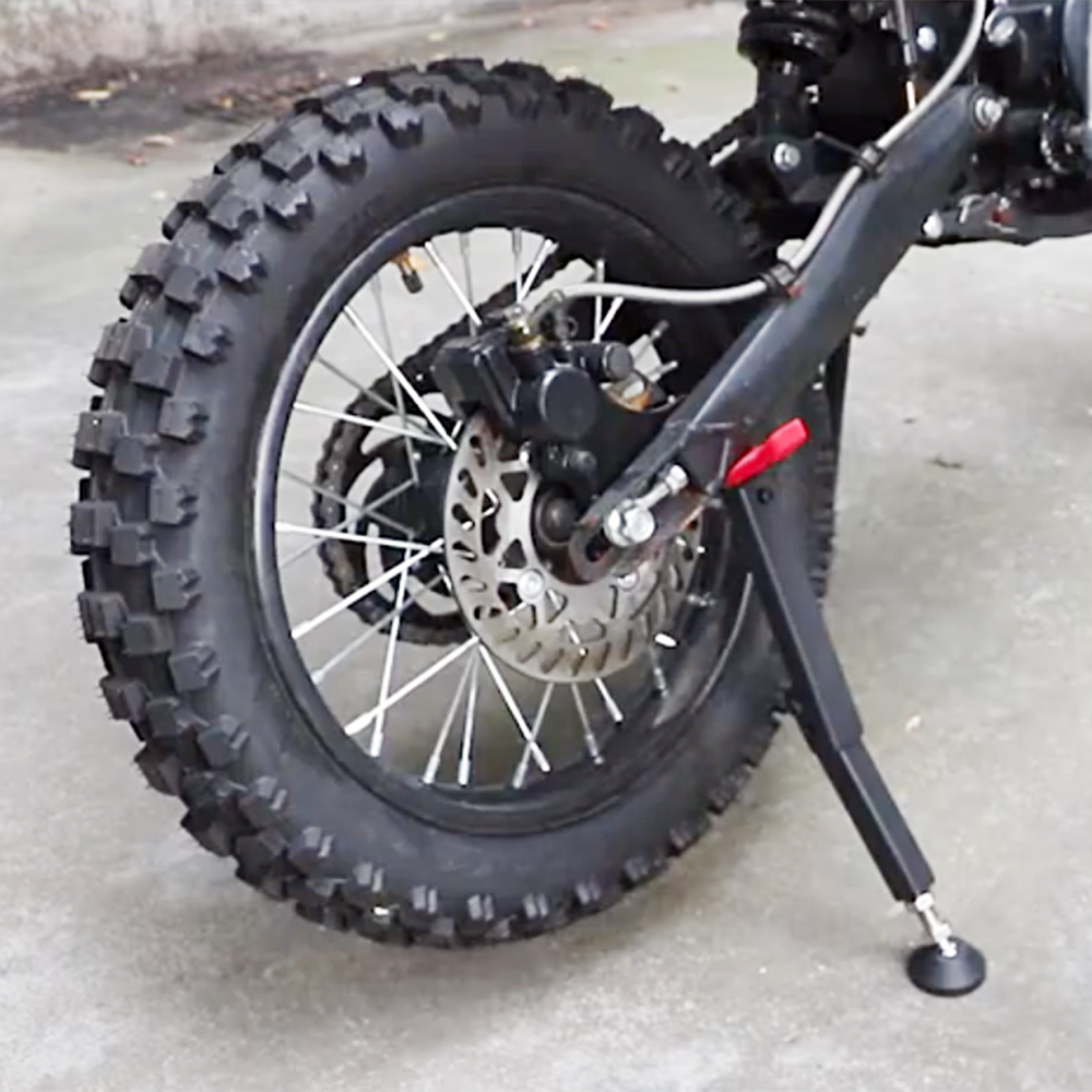 JFG Foldable Portable Motorcycle Rear Wheel Support Frame Lifting Stand Practical