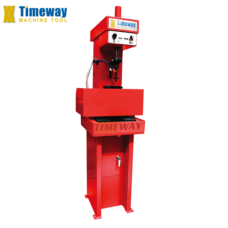 Cylinder Honing Machine SHM-100 used for small engine applications with two honing head