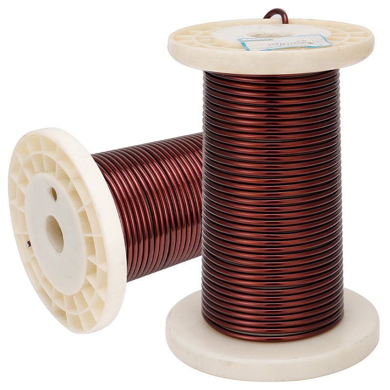 High Quality Enamelled Copper Clad Aluminum Wire Used In Motorcycle Magneto Coil Winding 0.75mm ECCA Wire