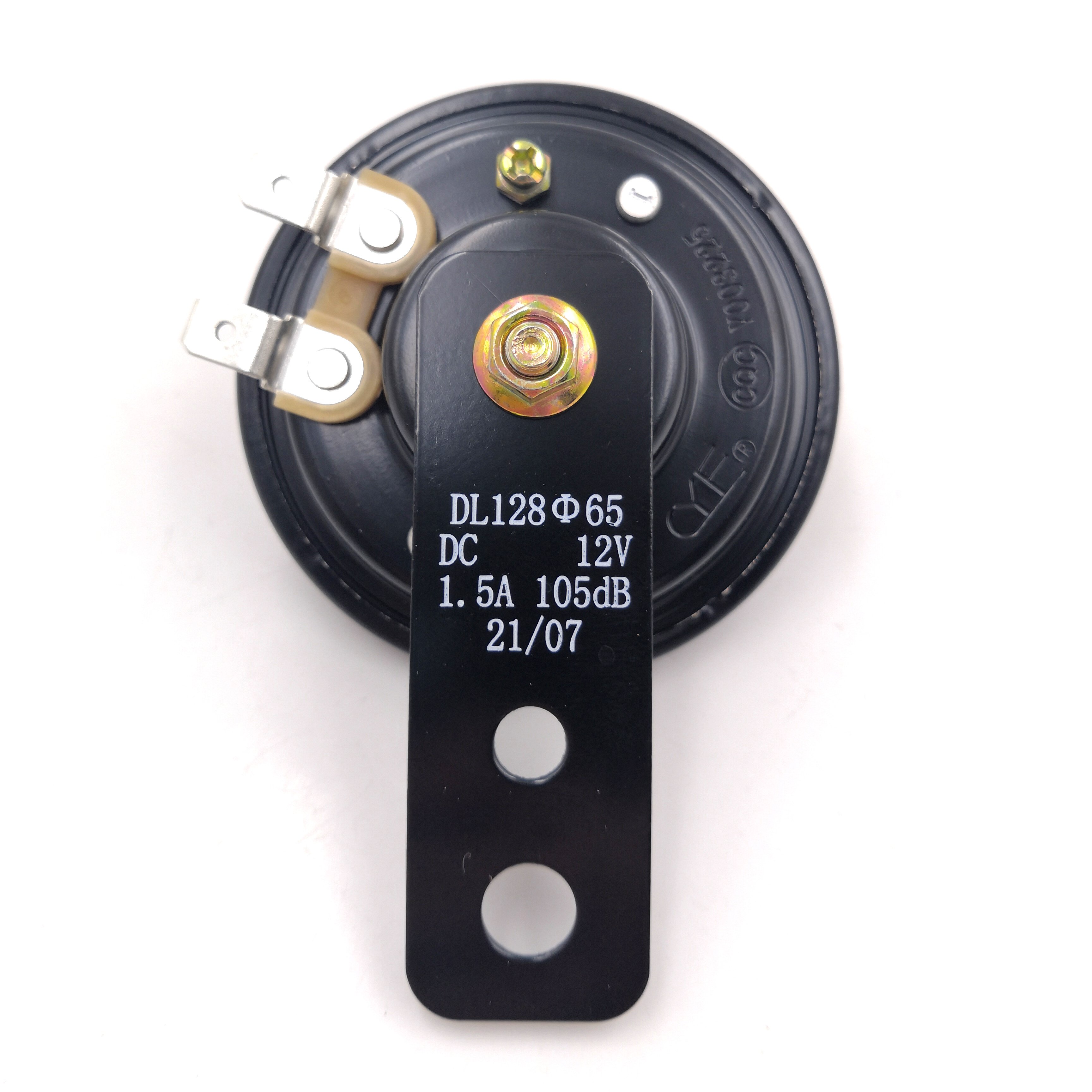 DL128J 12V BASSO basso horn Factory Sale Various Widely Used Disc Universal Black Custom Siren Horn 12V