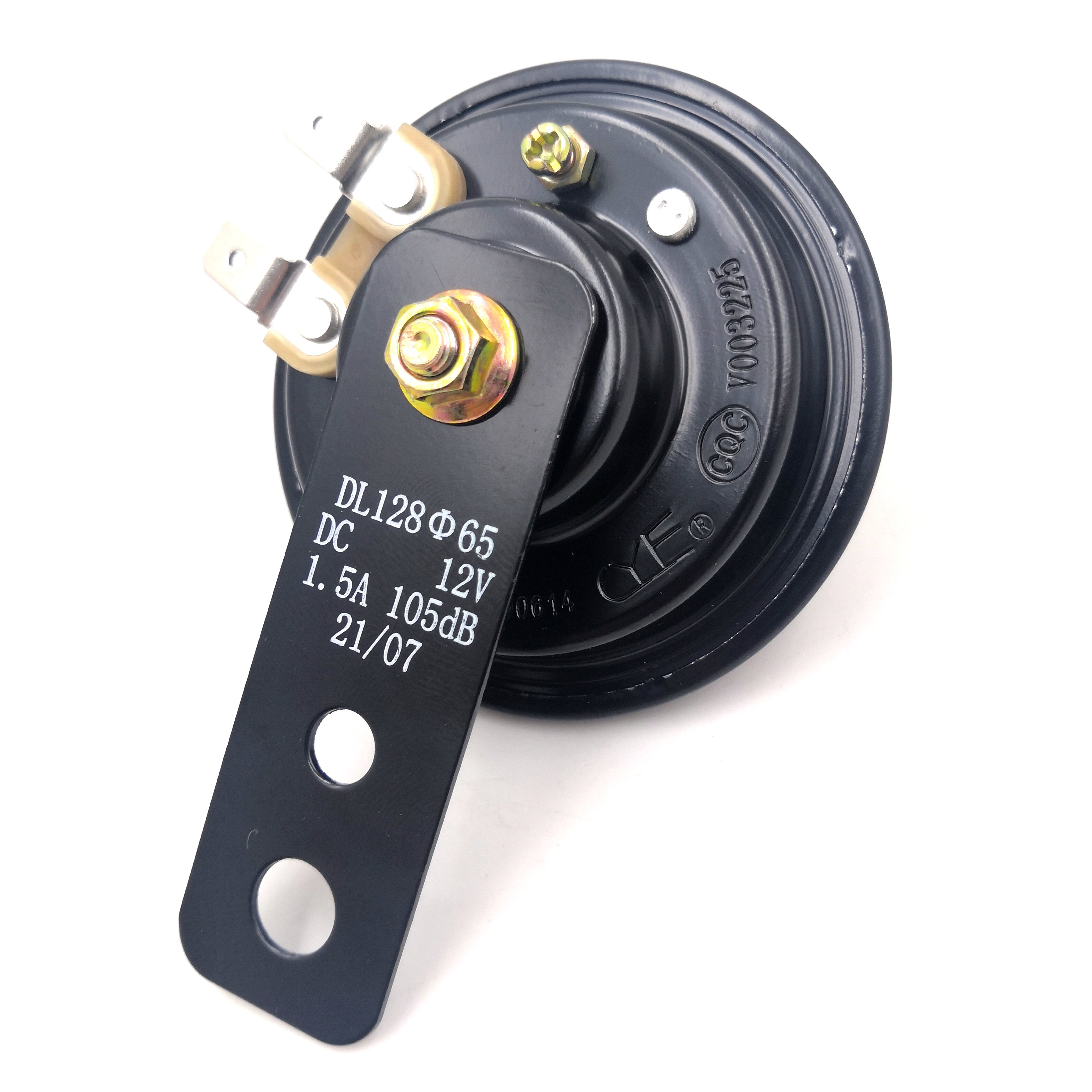 DL128J 12V BASSO basso horn Factory Sale Various Widely Used Disc Universal Black Custom Siren Horn 12V