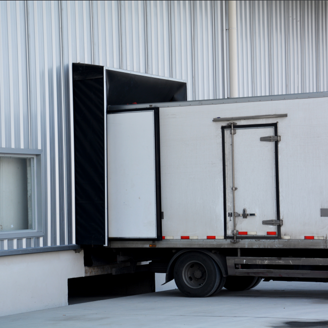 Fastlink Own Brand entrance PVC Fabric Mechanical Electric retractable Mechanical Dock Shelter
