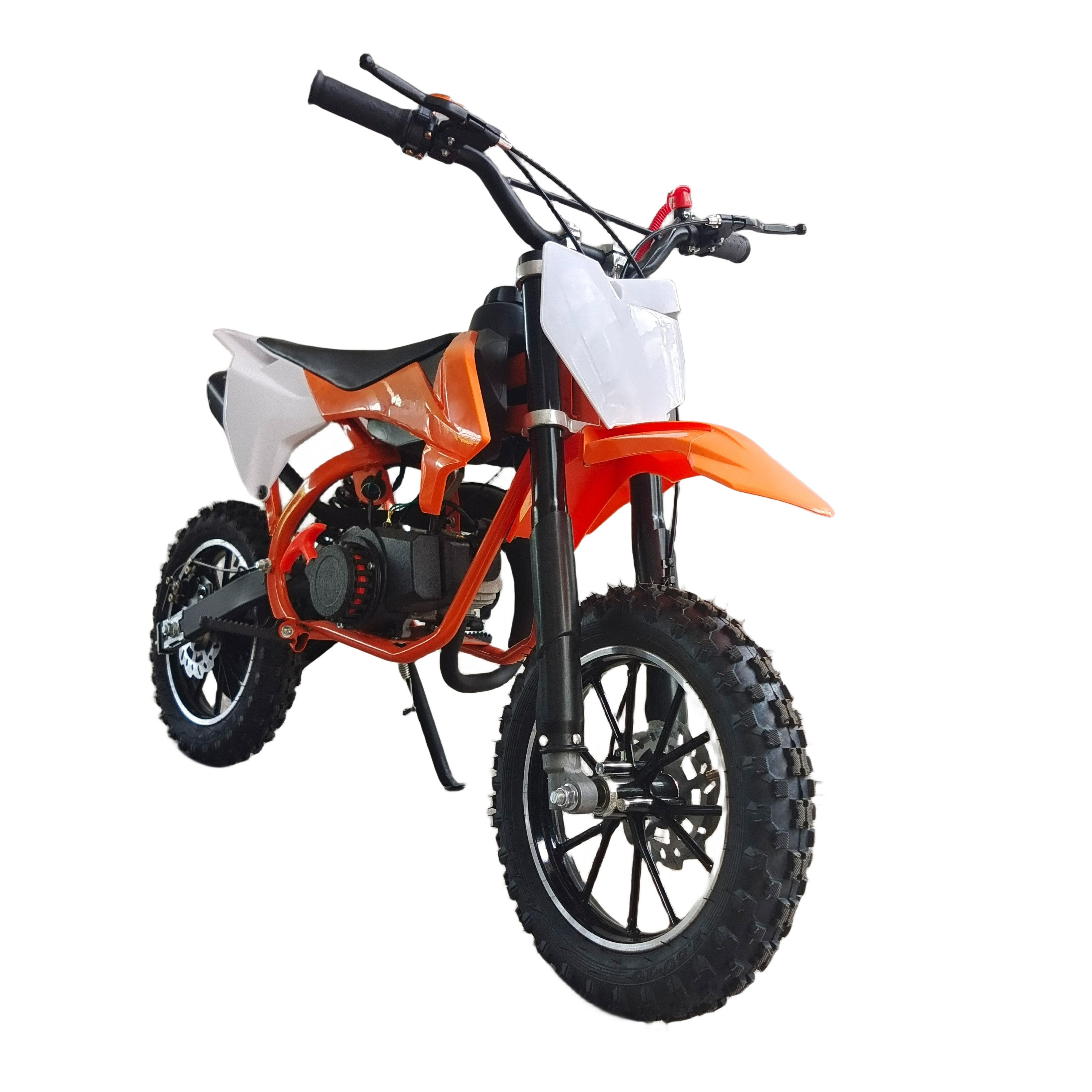 2024 high quality new cheap 49cc 50cc 2 stoke mini kids uesd gas petrol dirt bike, moto bike, moto cross, motorcycle