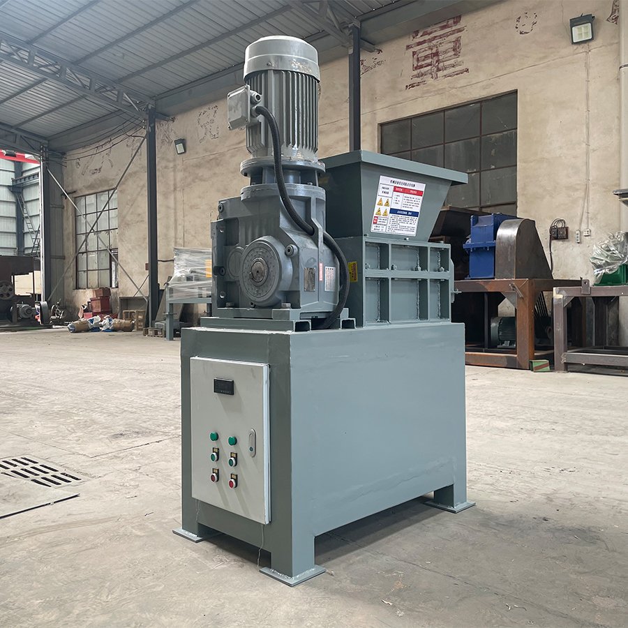 Full Automatic Motorcycle Tire Changer Shredder Machine Used Tyre Recycling Machine Small Tire Shredder Machine