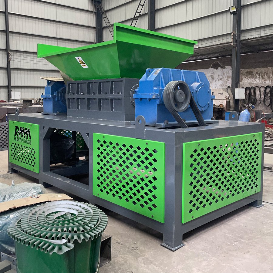 Full Automatic Motorcycle Tire Changer Shredder Machine Used Tyre Recycling Machine Small Tire Shredder Machine