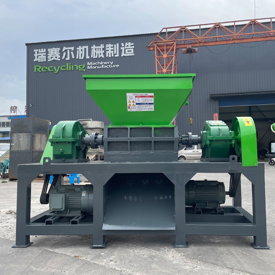 Full Automatic Motorcycle Tire Changer Shredder Machine Used Tyre Recycling Machine Small Tire Shredder Machine