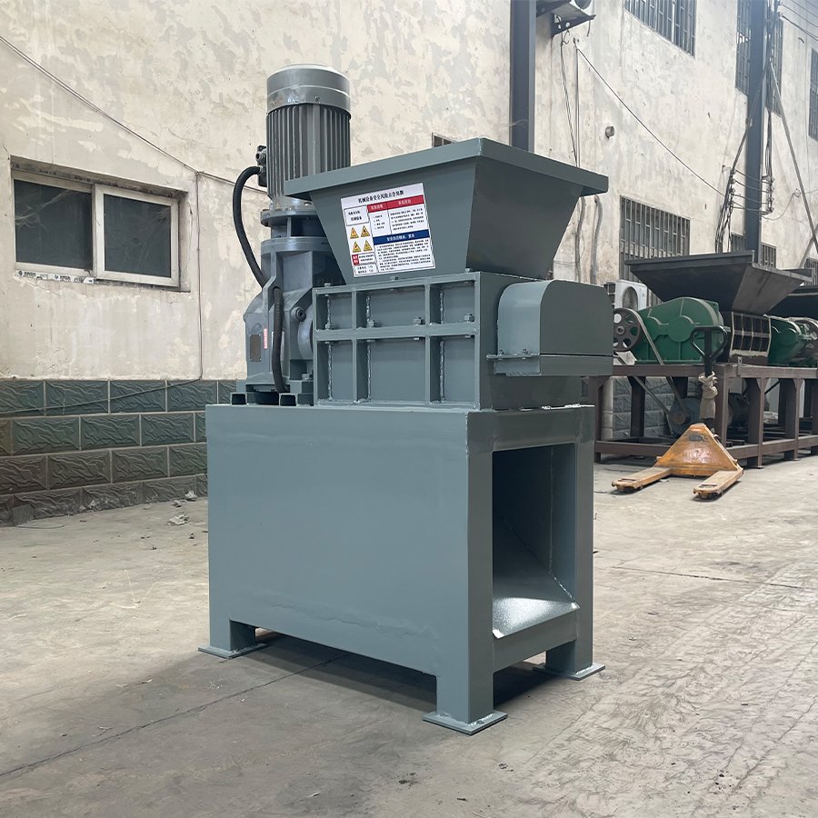 Full Automatic Motorcycle Tire Changer Shredder Machine Used Tyre Recycling Machine Small Tire Shredder Machine